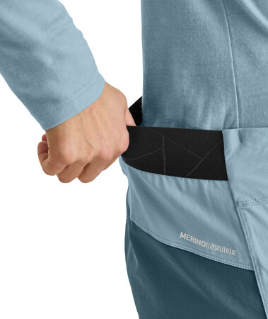 Nohavice Ortovox Punta Berrino Pants W Glacier Grey Regular