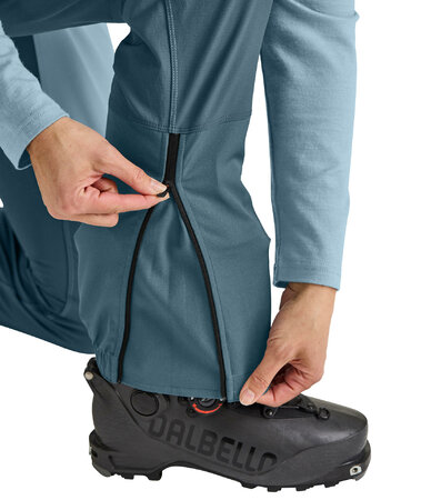 Nohavice Ortovox Punta Berrino Pants W Glacier Grey Regular