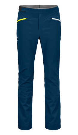 Pánske nohavice Ortovox Col Becchei Pants M Petrol Blue