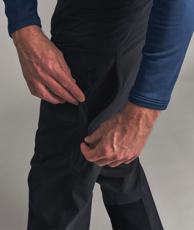 Zimné nohavice Ortovox Ortler GORE-TEX Pants M Black Raven Regular