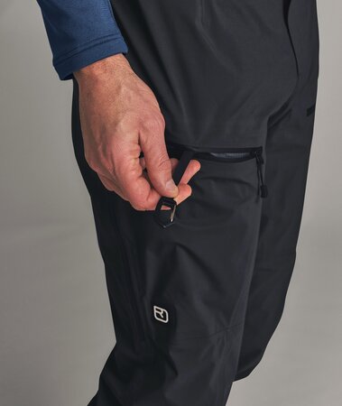 Zimné nohavice Ortovox Ortler GORE-TEX Pants M Black Raven Regular