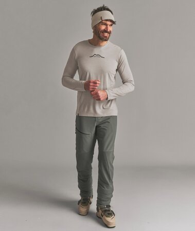 Zimné nohavice Ortovox Ortler Softshell Pants M Dark Sage