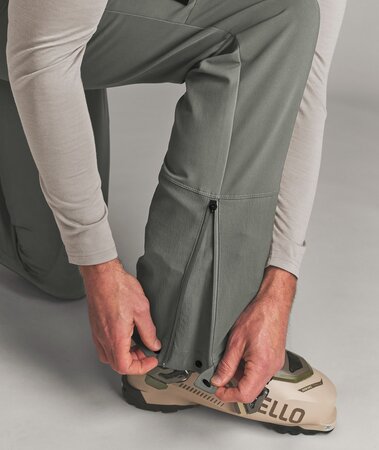 Zimné nohavice Ortovox Ortler Softshell Pants M Dark Sage