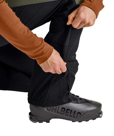Nohavice Ortovox Punta Berrino Pants M Black Raven Regular