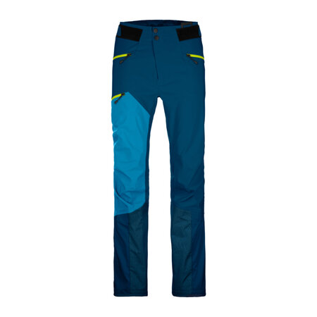 Pánske nohavice Ortovox Westalpen 3L Pants Petrol Blue