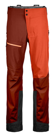 Pánske zimné nohavice Ortovox Ortler Pants Clay Orange