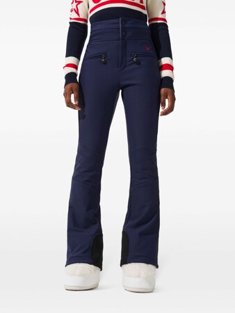 Lyžiarske nohavice Perfect Moment Aurora High Waist Flare Ski Pant Dark Charcoal Blue