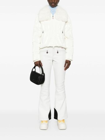 Lyžiarske nohavice Perfect Moment Aurora High Waist Flare Ski Pant Snow White