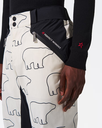 Lyžiarske nohavice Perfect Moment Chamonix Ski Pant Bear Print
