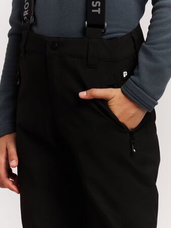 Lyžiarske nohavice Protest Spikety JR True Black