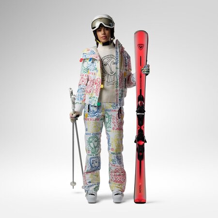 Lyžiarske nohavice Rossignol W JCC Seasonal Ski Pant JCC Angels Light
