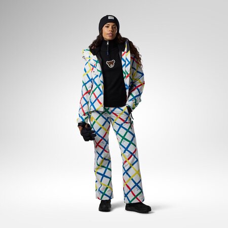 Lyžiarske nohavice Rossignol W JCC Seasonal Ski Pant JCC Multicolor Print
