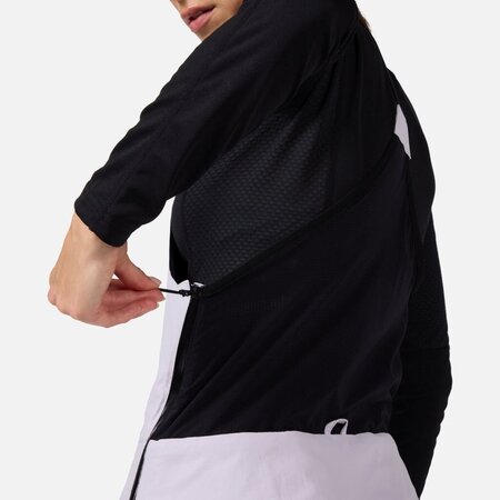 Lyžiarske nohavice Rossignol W Outerlimits Insulated Bib Galactic Lilac