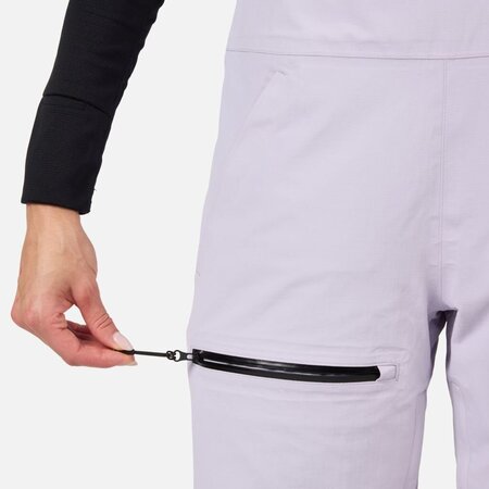 Lyžiarske nohavice Rossignol W Outerlimits Insulated Bib Galactic Lilac