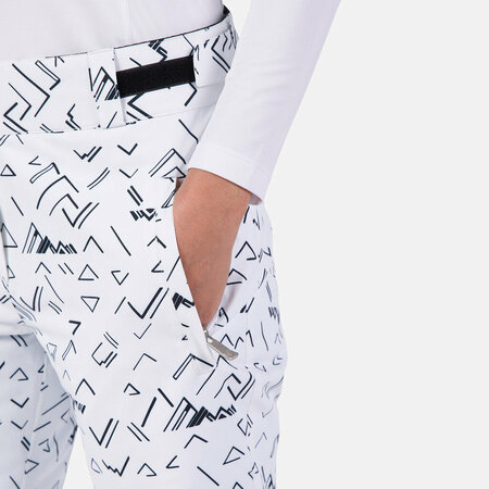 Lyžiarske nohavice Rossignol W Staci Pr Pant White Lyžiarske nohavice Rossignol W Staci Pr Pant White