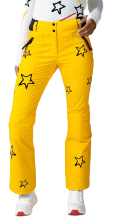 Dámske nohavice Rossignol W Stellar PT Yellow