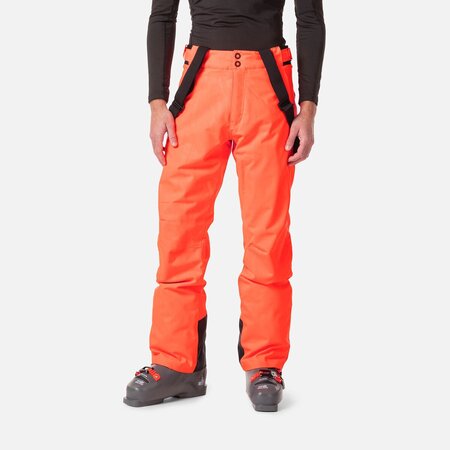 Lyžiarske nohavice Rossignol Hero Blackside Insulated Pant Neon Red