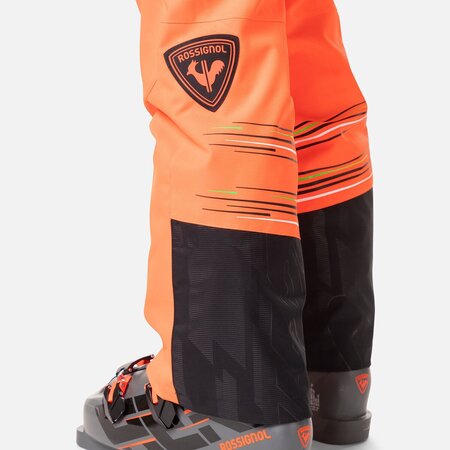Lyžiarske nohavice Rossignol Hero Blackside Insulated Pant Neon Red