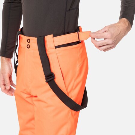 Lyžiarske nohavice Rossignol Hero Blackside Insulated Pant Neon Red