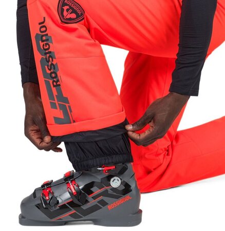 Lyžiarske nohavice Rossignol Hero Velika Pant Neon Red
