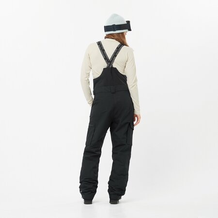Lyžiarske nohavice Salomon Bashley Bib Pant W Deep Black