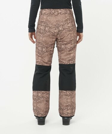 Lyžiarske nohavice Salomon Bashley Puff Pant W Ao/Deep Black