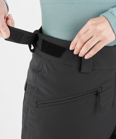 Lyžiarske nohavice Salomon Edge Pant W Deep Black