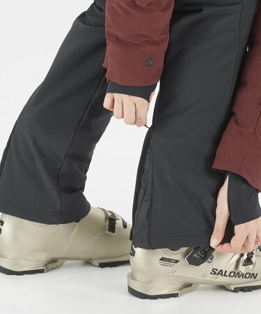 Lyžiarske nohavice Salomon Reason Pant W Deep Black