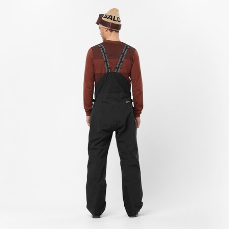 Lyžiarske nohavice Salomon Absolute 3L Bib M Deep Black