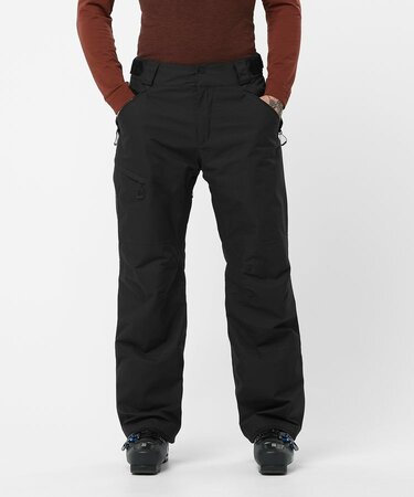 Lyžiarske nohavice Salomon Transfer Puff Pant Deep Black Lyžiarske nohavice Salomon Transfer Puff Pant Deep Black