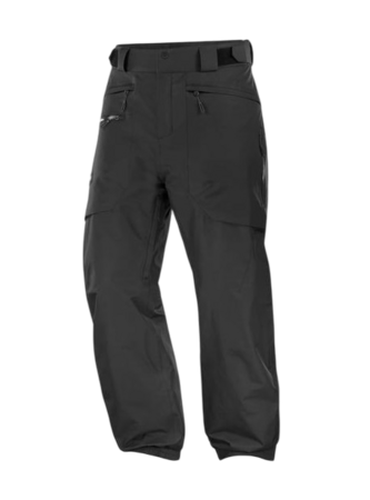 Lyžiarske nohavice Salomon Venom Pant M Deep Black