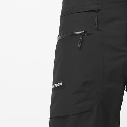 Lyžiarske nohavice Salomon Venom Pant M Deep Black