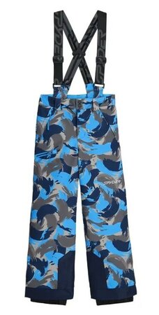 Lyžiarske nohavice Spyder Propulsion Pants Camouflage Aether Blue
