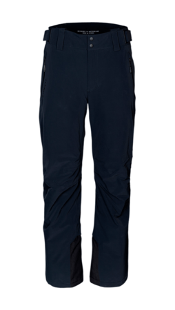 Lyžiarske nohavice Stöckli Skipant Fullzip Black
