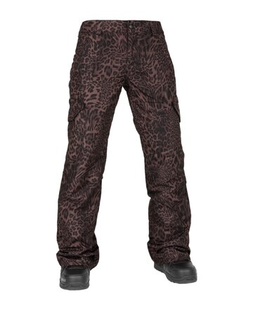 Lyžiarske nohavice Volcom Bridger Insulated Pant Leopard