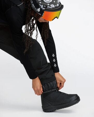 Zimné nohavice Volcom Creston 3D Stretch Bib Overall Black