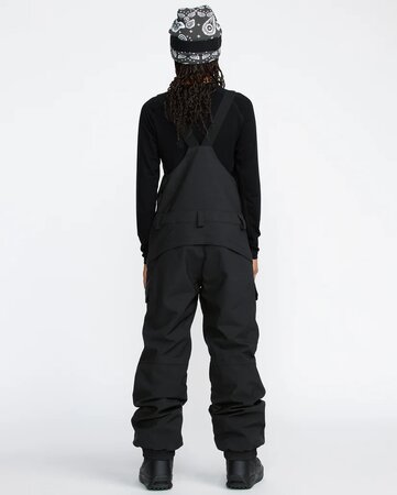 Zimné nohavice Volcom Creston 3D Stretch Bib Overall Black