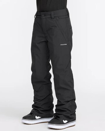 Zimné nohavice Volcom Freakin Chino Youth Ins Pant Black