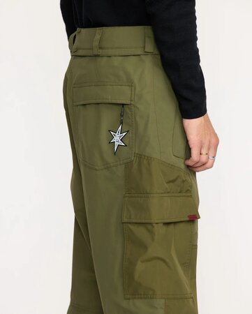 Zimné nohavice Volcom Longo Gore-Tex Trousers Dark Olive