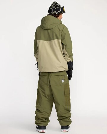 Zimné nohavice Volcom Longo Gore-Tex Trousers Dark Olive