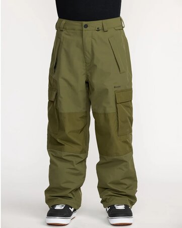 Zimné nohavice Volcom Longo Gore-Tex Trousers Dark Olive