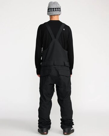 Zimné nohavice Volcom Roan Bib Overall Black
