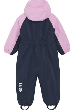 Detský overal Color Kids Coverall Colorblock & Solid Lilac Chiffon Detský overal Color Kids Coverall Colorblock & Solid Lilac Chiffon
