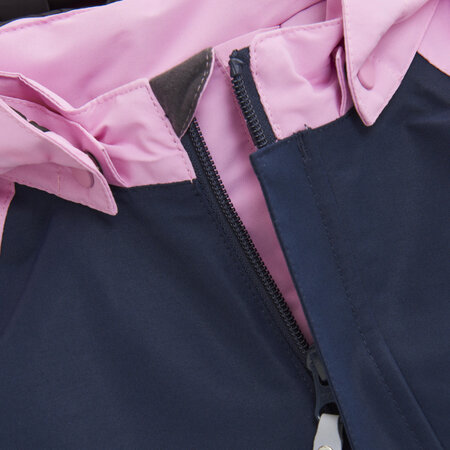 Detský overal Color Kids Coverall Colorblock & Solid Lilac Chiffon Detský overal Color Kids Coverall Colorblock & Solid Lilac Chiffon