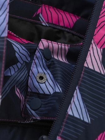 Detský overal Color Kids Ski Set AOP Pink Glo Detský overal Color Kids Ski Set AOP Pink Glo