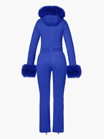 Overal Goldbergh Angele Ski Suit Faux Border Dazzling Blue