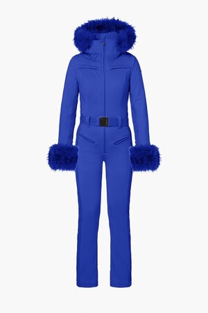 Overal Goldbergh Angele Ski Suit Faux Border Dazzling Blue