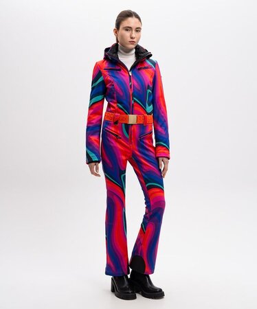 Overal Goldbergh La Fête Ski Suit Absinthe Rainbow