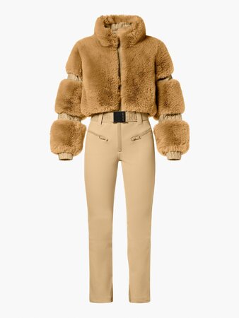 Overal Goldbergh Lieke Ski Suit Caramello