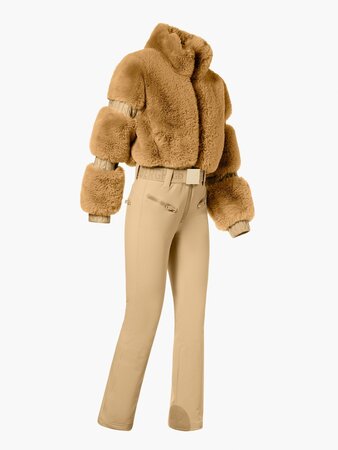 Overal Goldbergh Lieke Ski Suit Caramello